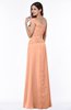 Modern A-line One Shoulder Sleeveless Floor Length Plus Size Bridesmaid Dresses