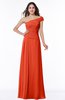 Modern A-line One Shoulder Sleeveless Floor Length Plus Size Bridesmaid Dresses