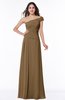 Modern A-line One Shoulder Sleeveless Floor Length Plus Size Bridesmaid Dresses