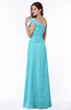 Modern A-line One Shoulder Sleeveless Floor Length Plus Size Bridesmaid Dresses