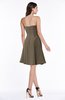 Modern Sleeveless Zip up Chiffon Mini Plus Size Bridesmaid Dresses