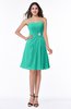Modern Sleeveless Zip up Chiffon Mini Plus Size Bridesmaid Dresses