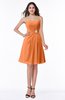 Modern Sleeveless Zip up Chiffon Mini Plus Size Bridesmaid Dresses