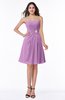 Modern Sleeveless Zip up Chiffon Mini Plus Size Bridesmaid Dresses