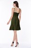 Traditional Spaghetti Sleeveless Chiffon Mini Ruffles Plus Size Bridesmaid Dresses