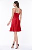 Traditional Spaghetti Sleeveless Chiffon Mini Ruffles Plus Size Bridesmaid Dresses