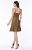Traditional Spaghetti Sleeveless Chiffon Mini Ruffles Plus Size Bridesmaid Dresses