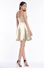 Traditional A-line Strapless Sleeveless Satin Pleated Plus Size Bridesmaid Dresses