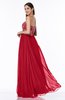Sexy A-line Strapless Chiffon Rhinestone Plus Size Prom Dresses