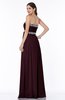 Modern Sleeveless Zipper Chiffon Floor Length Plus Size Prom Dresses