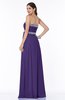 Modern Sleeveless Zipper Chiffon Floor Length Plus Size Prom Dresses