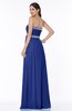 Modern Sleeveless Zipper Chiffon Floor Length Plus Size Prom Dresses