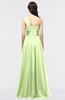 Elegant A-line Zip up Floor Length Ruching Bridesmaid Dresses