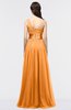Elegant A-line Zip up Floor Length Ruching Bridesmaid Dresses