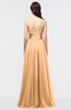 Elegant A-line Zip up Floor Length Ruching Bridesmaid Dresses