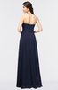 Modern Sleeveless Zip up Floor Length Plainness Bridesmaid Dresses