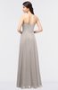 Modern Sleeveless Zip up Floor Length Plainness Bridesmaid Dresses