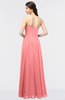 Modern Sleeveless Zip up Floor Length Plainness Bridesmaid Dresses