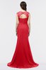 Gorgeous Mermaid Spaghetti Sleeveless Sweep Train Ruching Evening Dresses