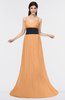 Modern A-line Spaghetti Sleeveless Bow Bridesmaid Dresses