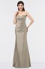 Glamorous Strapless Sleeveless Zip up Floor Length Ruching Prom Dresses