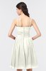 Glamorous Spaghetti Sleeveless Zip up Knee Length Ruching Bridesmaid Dresses