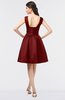 Mature A-line Scoop Sleeveless Ruching Bridesmaid Dresses