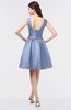Mature A-line Scoop Sleeveless Ruching Bridesmaid Dresses