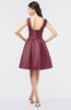 Mature A-line Scoop Sleeveless Ruching Bridesmaid Dresses