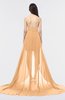 Glamorous A-line Strapless Zip up Sweep Train Graduation Dresses