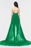 Glamorous A-line Strapless Zip up Sweep Train Graduation Dresses