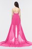 Glamorous A-line Strapless Zip up Sweep Train Graduation Dresses