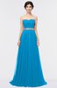Mature A-line Sleeveless Floor Length Ruching Prom Dresses