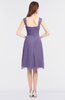 Modern A-line Spaghetti Knee Length Ruching Bridesmaid Dresses