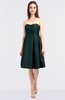 Elegant A-line Sleeveless Zip up Knee Length Bridesmaid Dresses