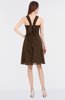 Glamorous A-line Spaghetti Sleeveless Zip up Ruching Bridesmaid Dresses