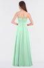 Elegant A-line Strapless Sleeveless Floor Length Beaded Bridesmaid Dresses