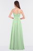 Elegant A-line Strapless Sleeveless Floor Length Beaded Bridesmaid Dresses