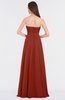 Elegant A-line Strapless Sleeveless Floor Length Beaded Bridesmaid Dresses