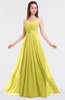 Elegant A-line Strapless Sleeveless Floor Length Beaded Bridesmaid Dresses