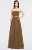 Elegant A-line Bateau Zip up Floor Length Appliques Bridesmaid Dresses