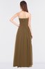 Elegant A-line Bateau Zip up Floor Length Appliques Bridesmaid Dresses