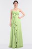 Elegant A-line Sleeveless Zip up Floor Length Ruching Bridesmaid Dresses