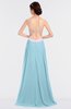 Elegant A-line Strapless Sleeveless Zip up Plainness Bridesmaid Dresses