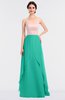 Elegant A-line Strapless Sleeveless Zip up Plainness Bridesmaid Dresses