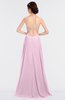 Elegant A-line Strapless Sleeveless Zip up Plainness Bridesmaid Dresses