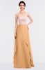 Elegant A-line Strapless Sleeveless Zip up Plainness Bridesmaid Dresses