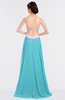 Elegant A-line Strapless Sleeveless Zip up Plainness Bridesmaid Dresses