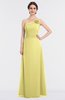 Elegant A-line Sleeveless Zip up Floor Length Flower Bridesmaid Dresses