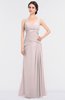 Elegant A-line Sleeveless Floor Length Ruching Bridesmaid Dresses